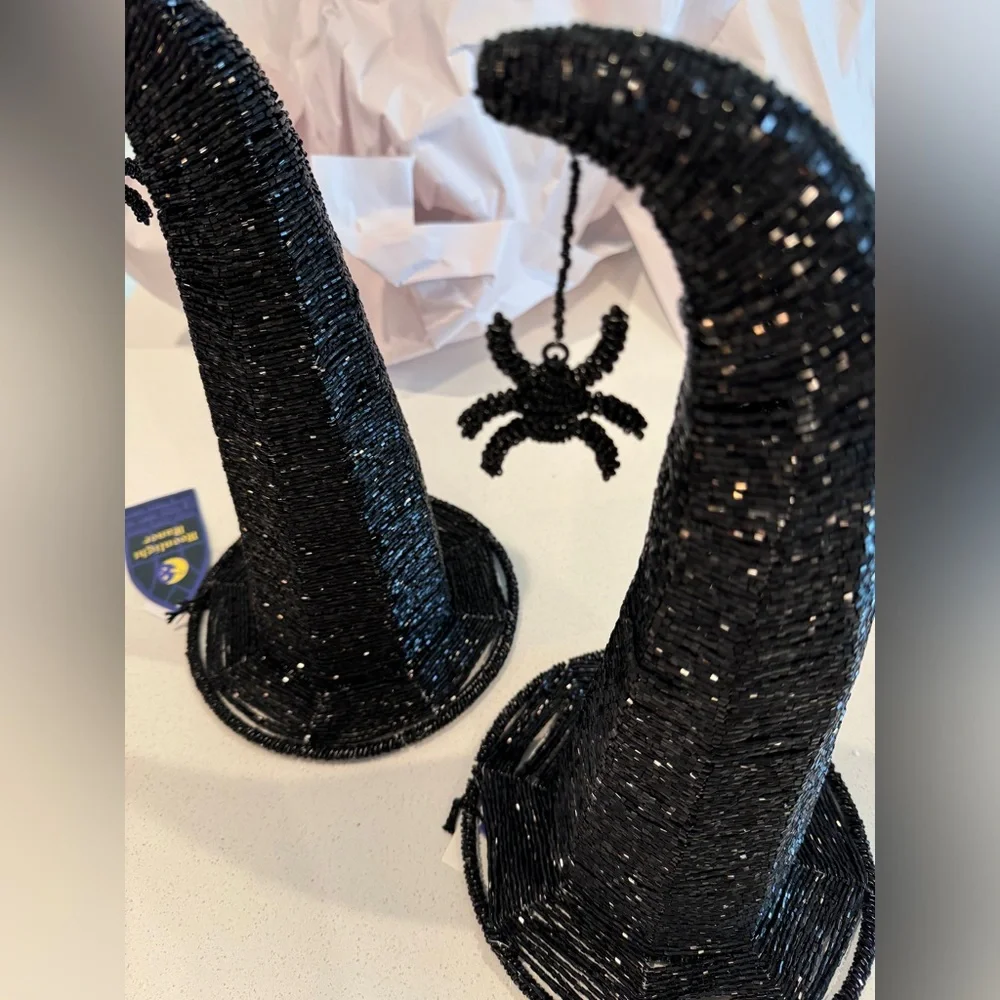 Beaded Witches Hat‎ Decor